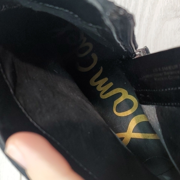 Sam Edelman Womens Taye Suede Leather Heels Shoes Boots sz 9.5M - Picture 14 of 15